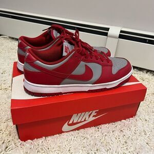 Nike Dunk Low Retro Medium Grey Varsity Red UNLV (2021)
